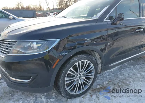 2016 Lincoln Mkx Reserve из США, поврежденный, VIN 2LMTJ8LR3GBL74663
